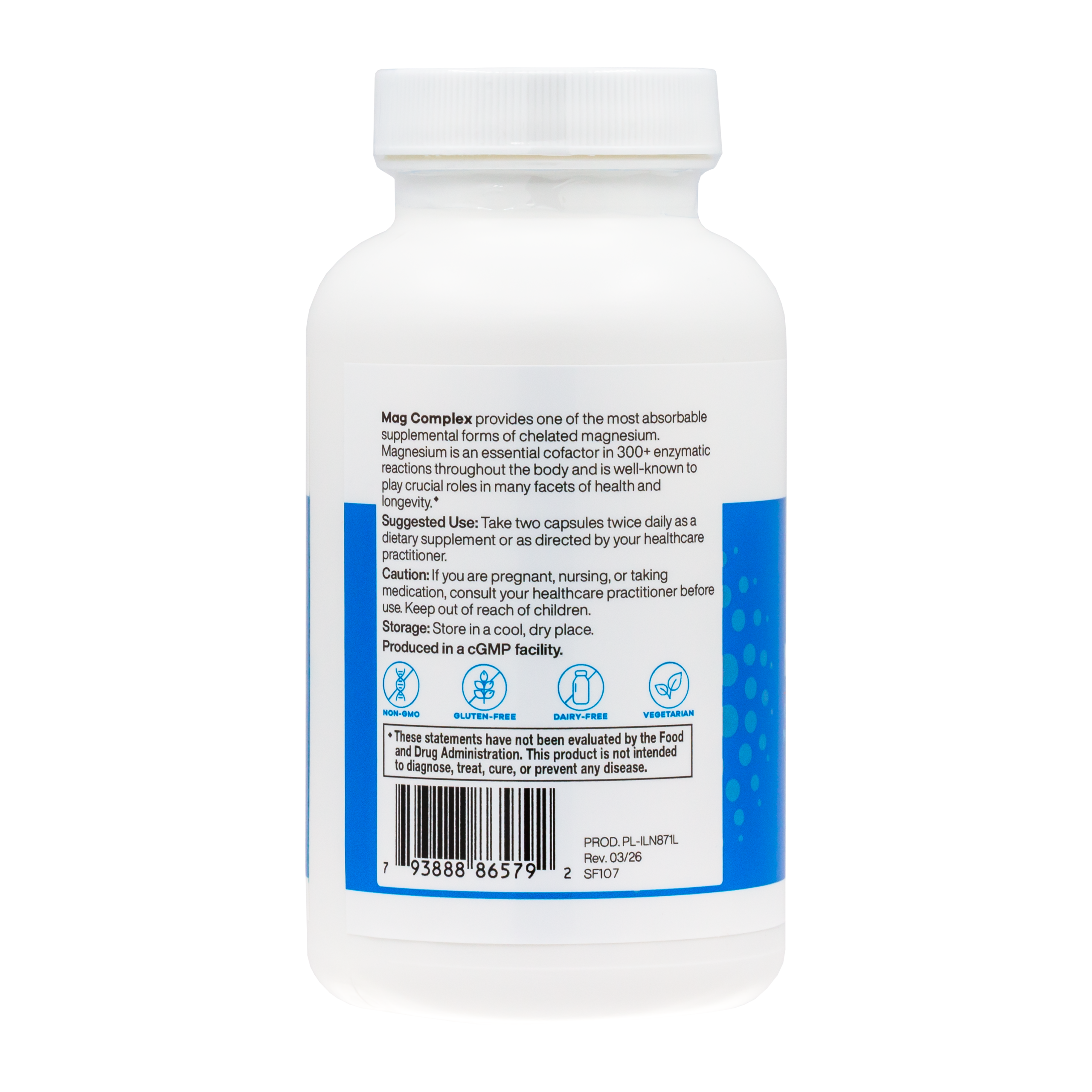 Magnesium Complex 120ct - Image 3