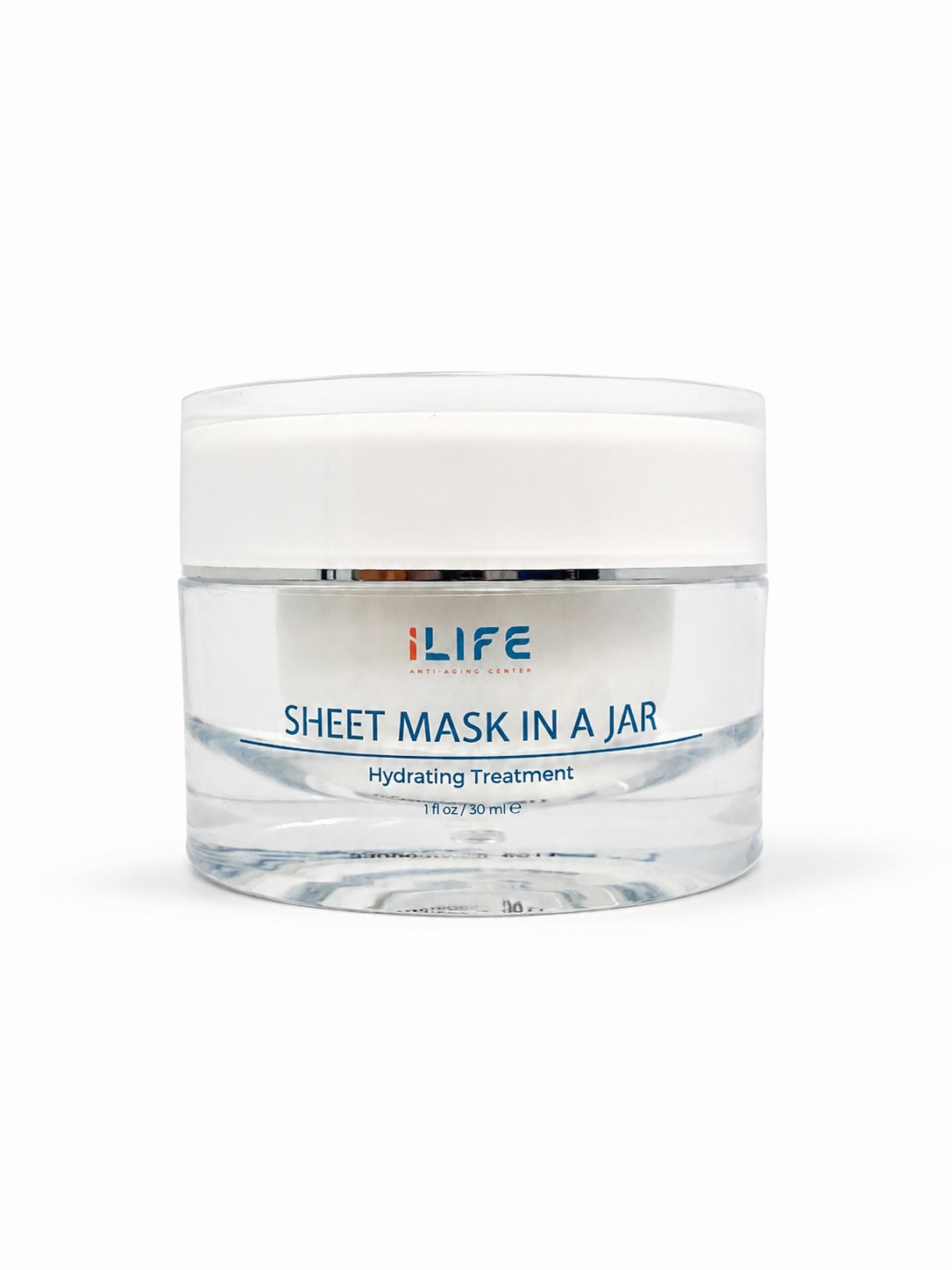 sheet mask in a jar